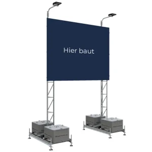 Schake - Werbemast 5,00 x 3,00 m