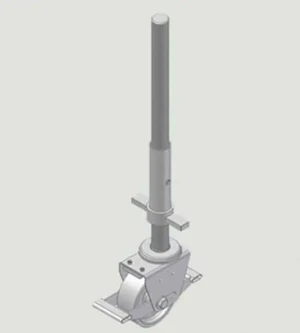 Zarges Z600 – 42917 Lenkrolle mit Spindel Ø 200mm