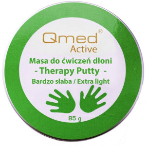 Masa do ćwiczeń dłoni (bardzo słaba) QMED THERAPY PUTTY