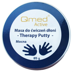 Masa do ćwiczeń dłoni (mocna) QMED THERAPY PUTTY