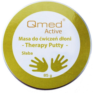 Masa do ćwiczeń dłoni (słaba)QMED THERAPY PUTTY