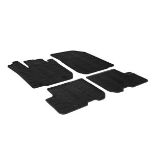 Gledring Dacia Sandero 2012-2020 & Logan 2013 Rubbermatten Zwart Zwart unisex