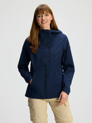 ANWB Coria Softshelljas dames Human Nature Blauw XXL Blauw female