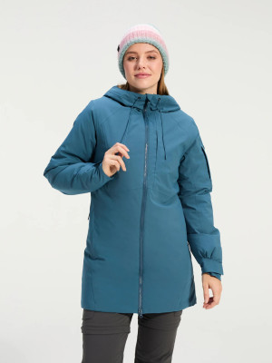 ANWB Jaguas Parka dames Human Nature Blauw XXXL Blauw female