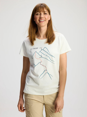 ANWB Doria T-shirt dames Human Nature Wit XL Wit female