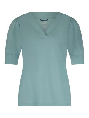 ANWB Trikala Travelshirt dames Human Nature Blauw S Blauw female