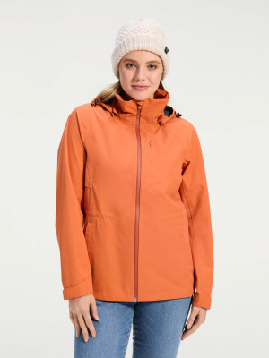 ANWB Merloi 2.5 layer jas dames Human Nature Oranje M Oranje female
