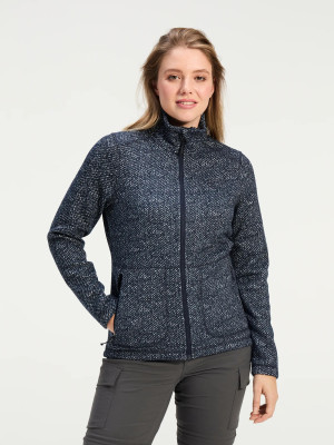 ANWB Jau Fleecevest dames Human Nature Blauw XXL Blauw female