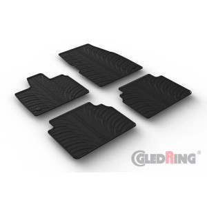Gledring BMW i3 (I01) 2013 Rubbermatten Zwart Zwart unisex