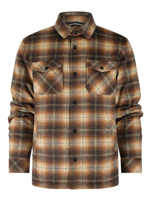 ANWB Olney Overshirt heren Human Nature Bruin M Bruin male