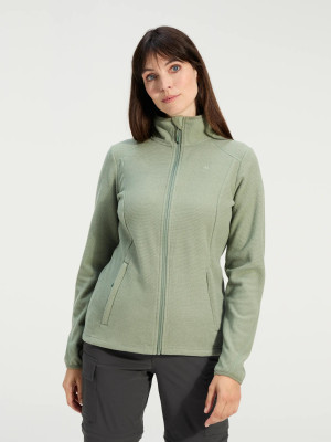 ANWB Line Fleecevest dames Human Nature Groen M Groen female
