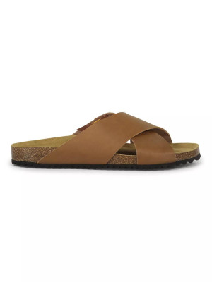 ANWB Picos Slippers heren Human Nature Bruin 46 Bruin male