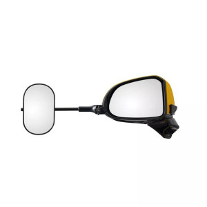 Emuk 100316 voor Hyundai Caravanspiegels Zwart Zwart unisex