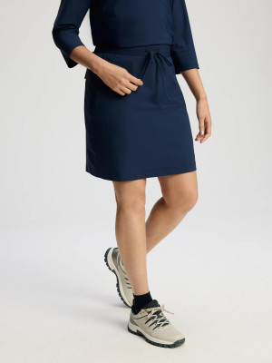 ANWB Trudy Travelskort dames Human Nature Blauw XXL Blauw female