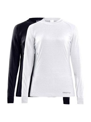 Craft Core 2 Baselayer Tops dames Zwart XXL Zwart female