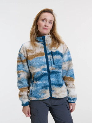 ANWB Ibai Fleecejack dames Blauw M Blauw female