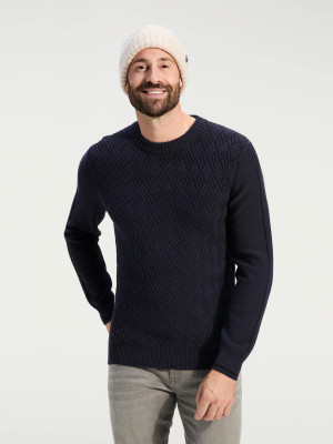 ANWB Farst Trui heren Human Nature Blauw M Blauw male