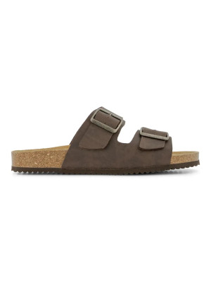 ANWB Trimbach Slippers heren Human Nature Bruin 41 Bruin male