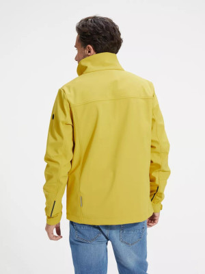 ANWB Damour Softshell jas heren Human Nature Geel XL Geel male