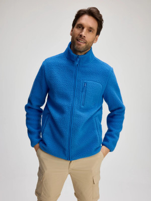 ANWB Custer Fleecevest heren Human Nature Blauw L Blauw male