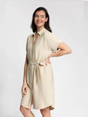 ANWB Espera Oversized dress dames Human Nature Zand L Zand female