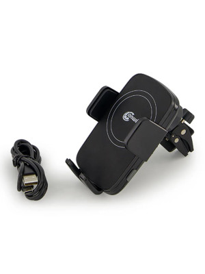 ANWB Telefoonhouder auto ventilatierooster oplaadbaar Zwart Zwart unisex