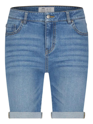 ANWB Mysta Denim short dames Human Nature Blauw XL Blauw female