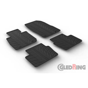 Gledring Mazda CX-3 2015 Rubbermatten Zwart Zwart unisex
