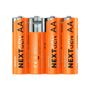 XTorm NextGen AA-batterijen oplaadbaar Oranje Oranje unisex