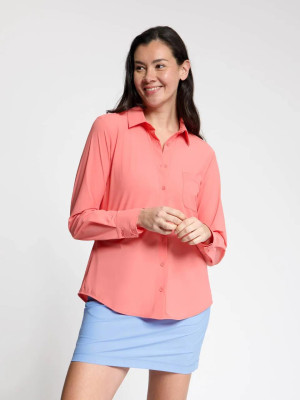 ANWB Talence Travelblouse dames Human Nature Roze XL Roze female