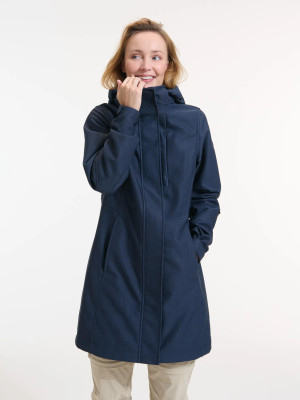 ANWB Toulouse Softshellparka dames Human Nature Blauw 4XL Blauw female