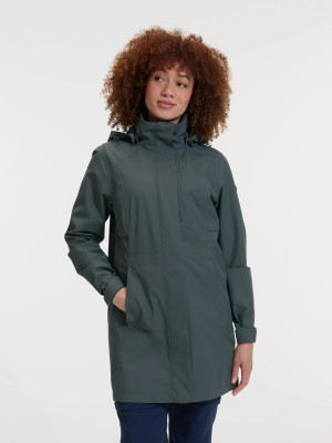 ANWB Minei 2.5 layer parka dames Human Nature Groen L Groen female
