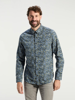 ANWB Tjebbe Overhemd heren Human Nature Blauw M Blauw male