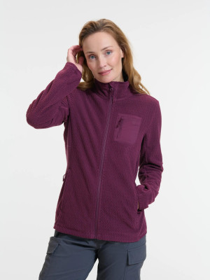 ANWB Quebra Fleecevest dames Human Nature Rood M Rood female