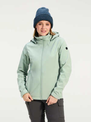 ANWB Quara Softshelljas dames Human Nature Groen M Groen female