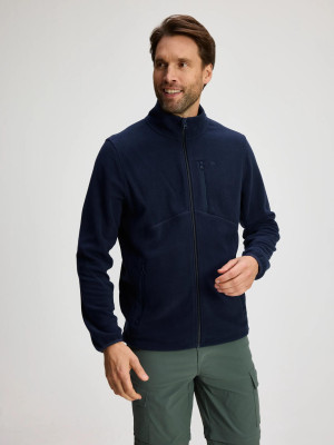 ANWB Carl Fleecevest heren Human Nature Blauw M Blauw male