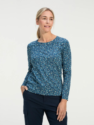 ANWB Pavia T-shirt dames Human Nature Blauw L Blauw female