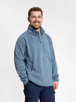 ANWB Carba Fleecetrui heren Human Nature Blauw 3XL Blauw male