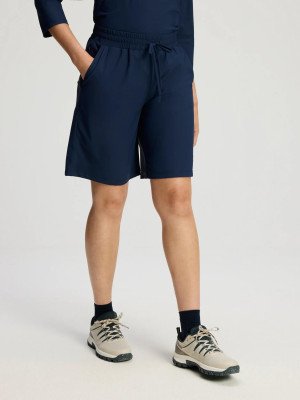 ANWB Torgia Travelshort dames Human Nature Blauw M Blauw female