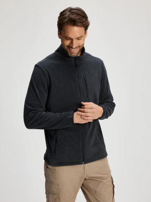 ANWB Lavik Fleecevest heren Human Nature Zwart M Zwart male