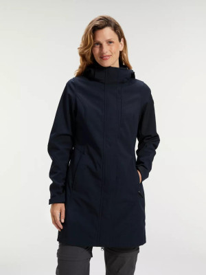 ANWB Tiba Softshell parka dames Human Nature Zwart XS Zwart female