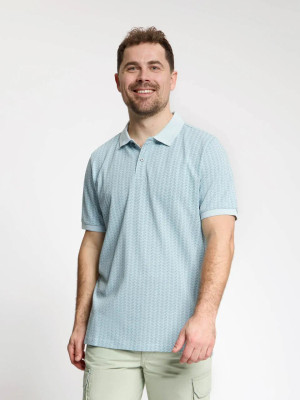 ANWB Mullin Polo heren Human Nature Blauw XXL Blauw male