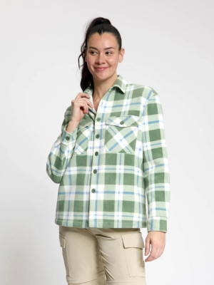 ANWB Olevana Overshirt dames Human Nature Groen L Groen female