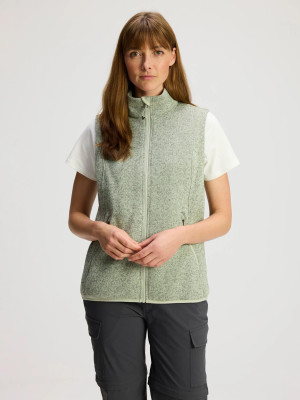 ANWB Reria Fleecebodywarmer dames Human Nature Groen M Groen female