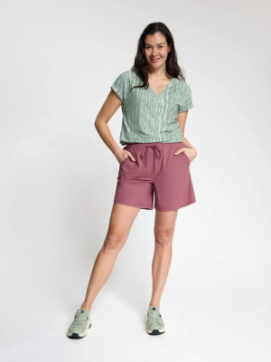 ANWB Torkia Travelshort dames Rood XXL Rood female