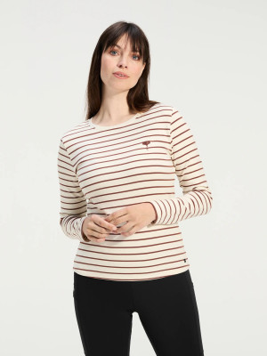 ANWB Vira T-shirt dames Human Nature Bruin XXXL Bruin