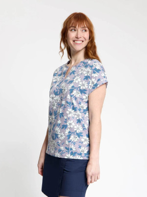 ANWB Jucas T-shirt dames Human Nature Paars S Paars female