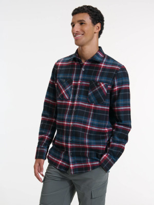 ANWB Omaha Overhemd heren Human Nature Blauw XL Blauw male
