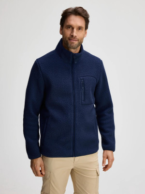 ANWB Custer Fleecevest heren Human Nature Blauw XXL Blauw male