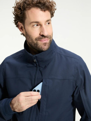 ANWB Ferrie Jas heren Human Nature Blauw M Blauw male